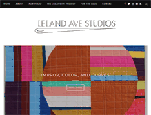 Tablet Screenshot of lelandavestudios.com